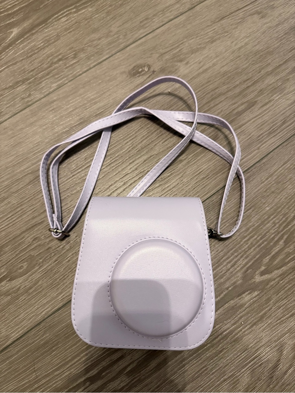Instax Lavender Camera Crossbody Case with Strap